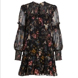 Cinq a Sept floral mini dress size 2